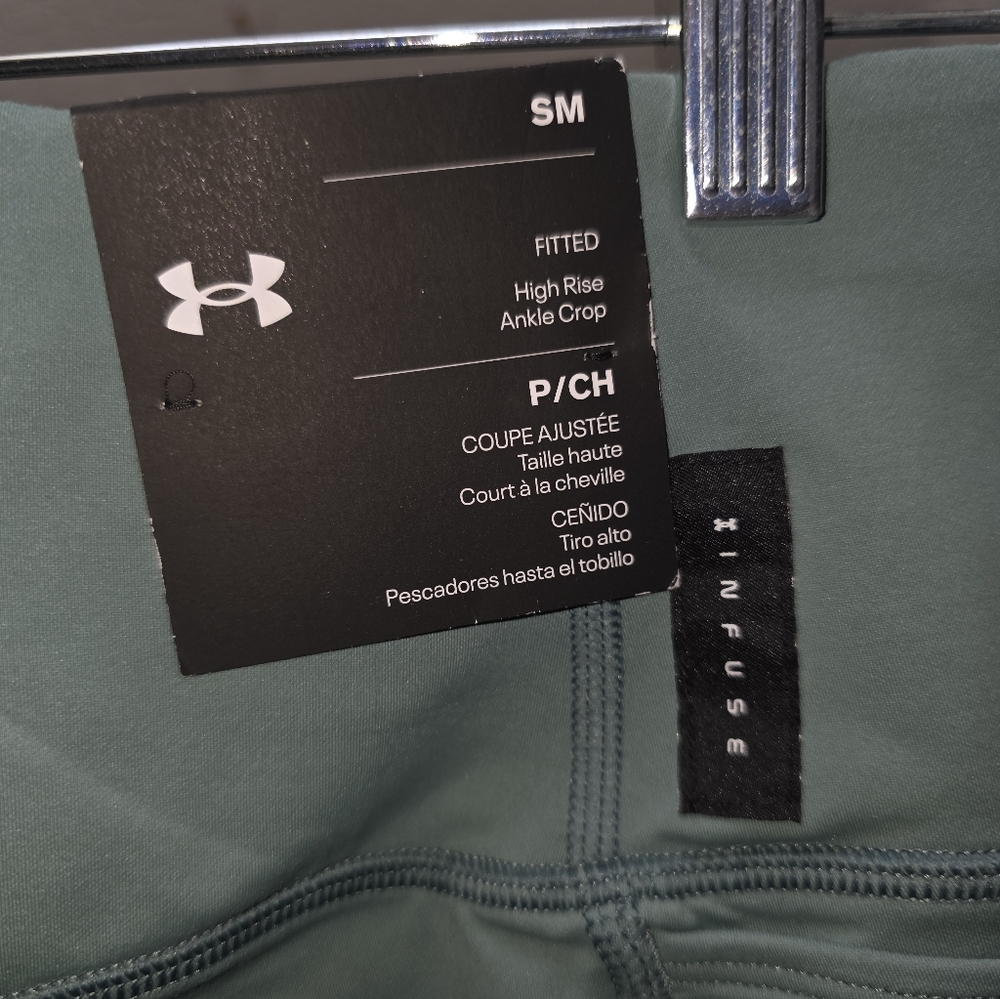 Under Armour Sleek Blue Activewear Leggings